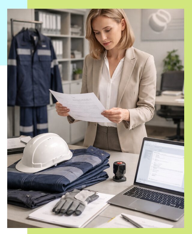 Сертификация спецодежды в Новоуральске от 7146 р. | Алешин-Нву