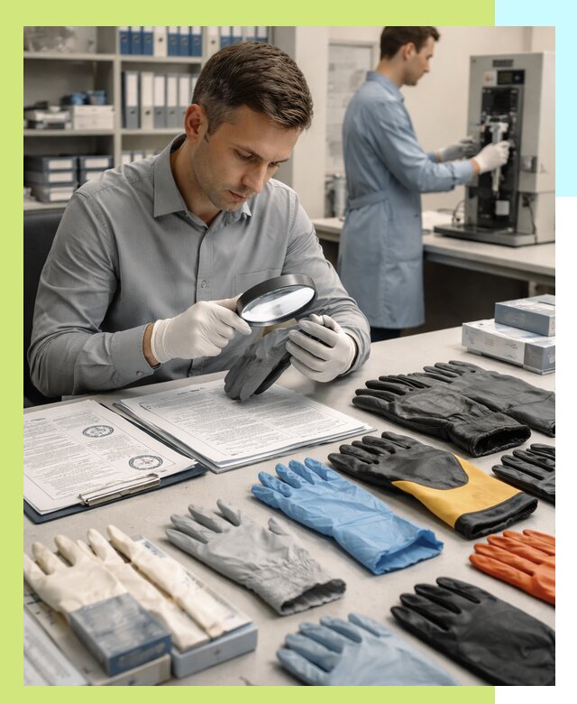 Сертификация перчаток и средств защиты продукции в Новоуральске