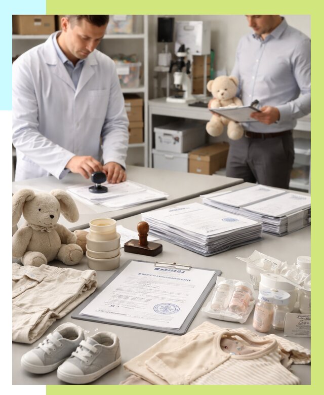 Сертификация детских товаров в Новоуральске от 15312 р. | Алешин-Нву