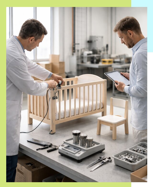 Сертификация детской мебели и проверка безопасности в Новоуральске