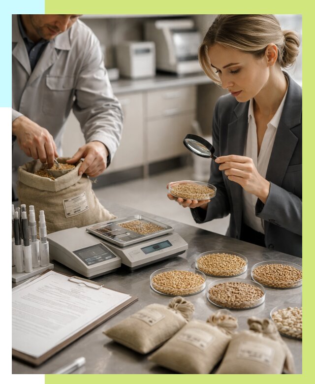 Сертификация зерна в Новоуральске по цене от 15312 р. | Алешин-Нву
