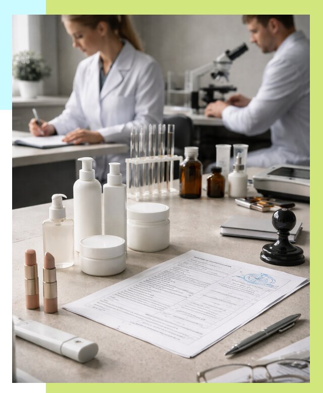 Сертификация косметики в Новоуральске от 20416 р. - Алешин-Нву