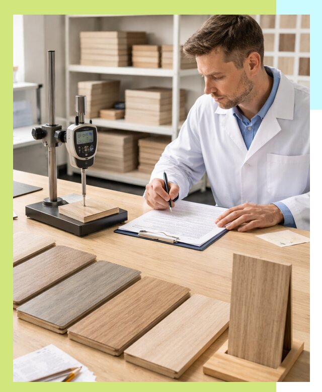 Сертификация ламината с испытаниями и оформлением документов в Новоуральске