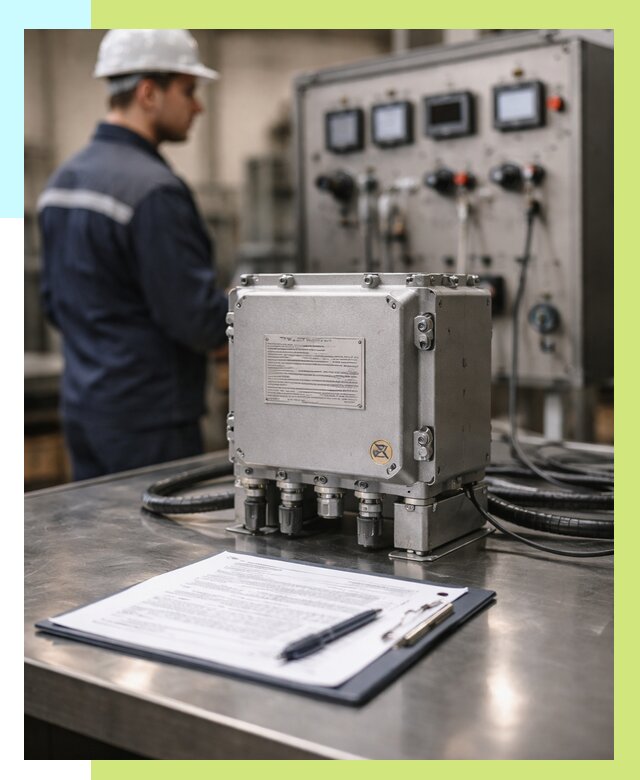 Сертификация взрывозащищенного оборудования в Новоуральске от 35728 р. | Алешин-Нву