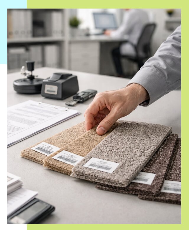 Сертификация ковролина в Новоуральске от 15312 р., Алешин-Нву