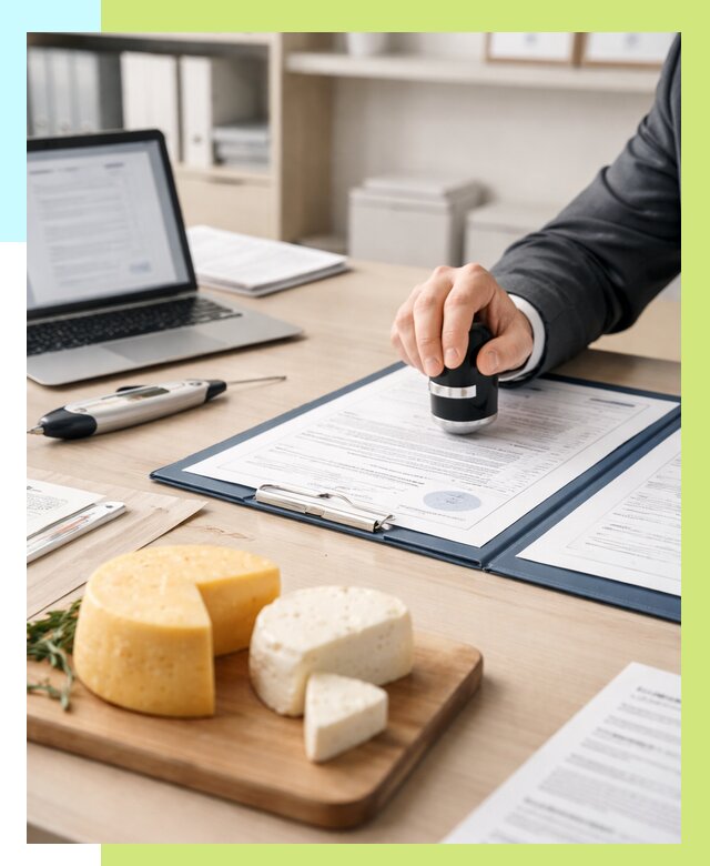 Сертификация сыров в Новоуральске от 15312 р | Сертификат на сыр Алешин-Нву