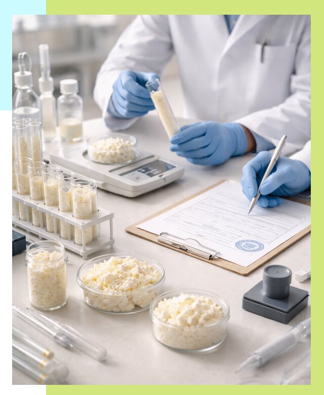 Сертификация творога в Новоуральске от 12250 р. под ключ | Алешин-Нву