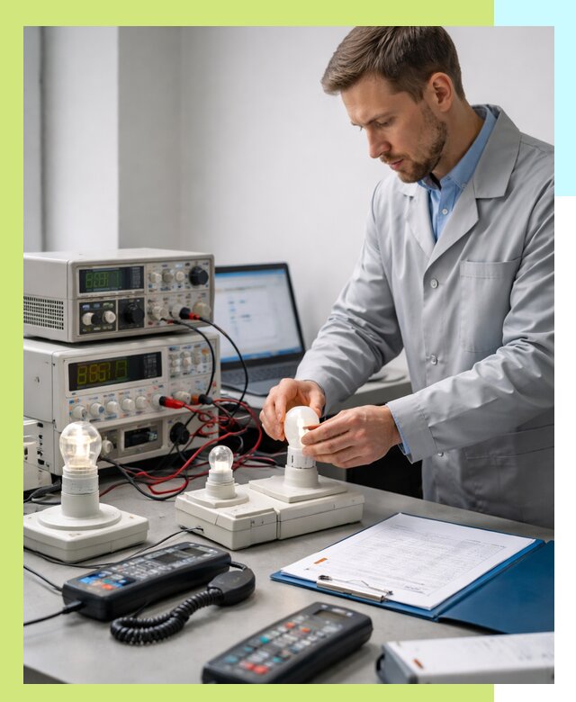 Сертификация ламп и светильников в Новоуральске по нормативам