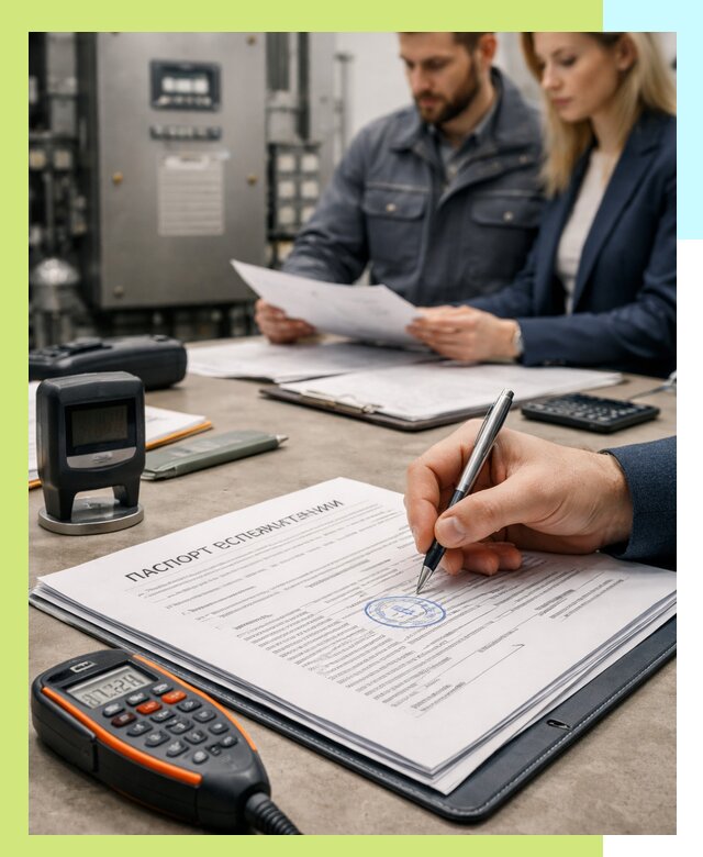 Оформление паспорта эксплуатации оборудования в Новоуральске