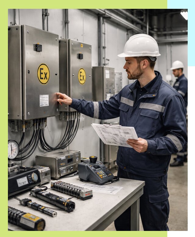 Сертификат взрывозащиты промышленного оборудования в Новоуральске