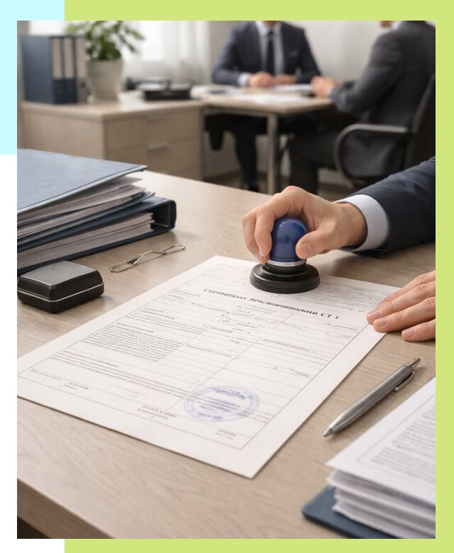 Сертификат происхождения СТ 1 в Новоуральске от 4594 р. | Алешин-Нву