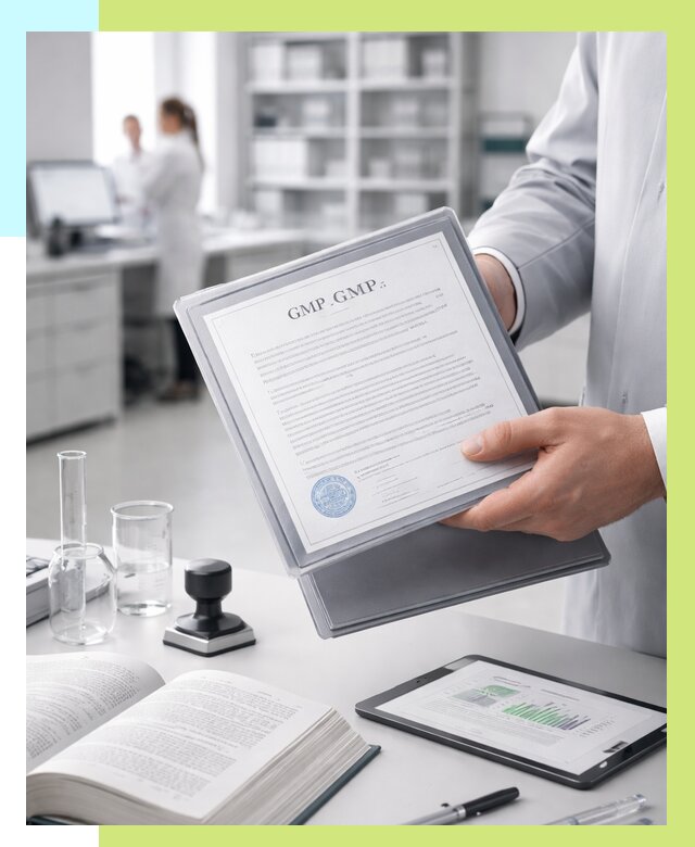 Сертификат GMP в Новоуральске под ключ от 86768 р. | Алешин-Нву