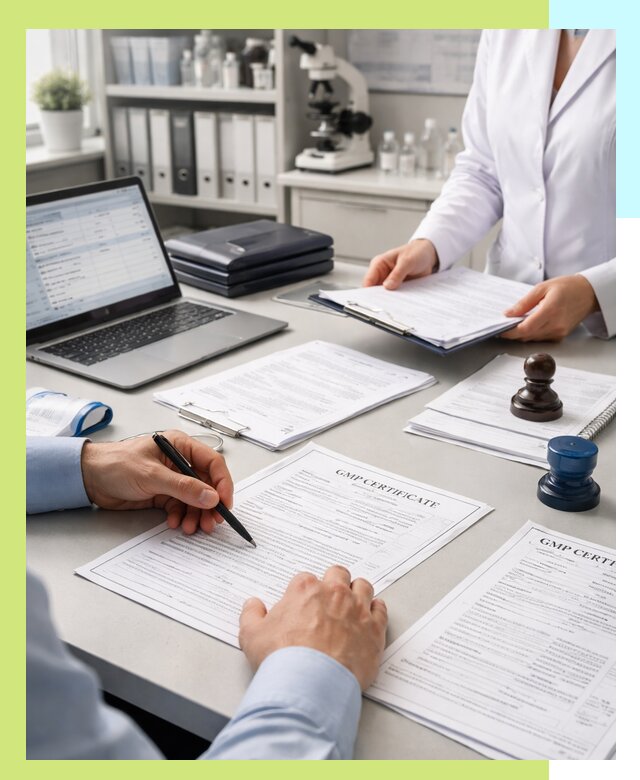 Оформление сертификата GMP в Новоуральске для фармпроизводства