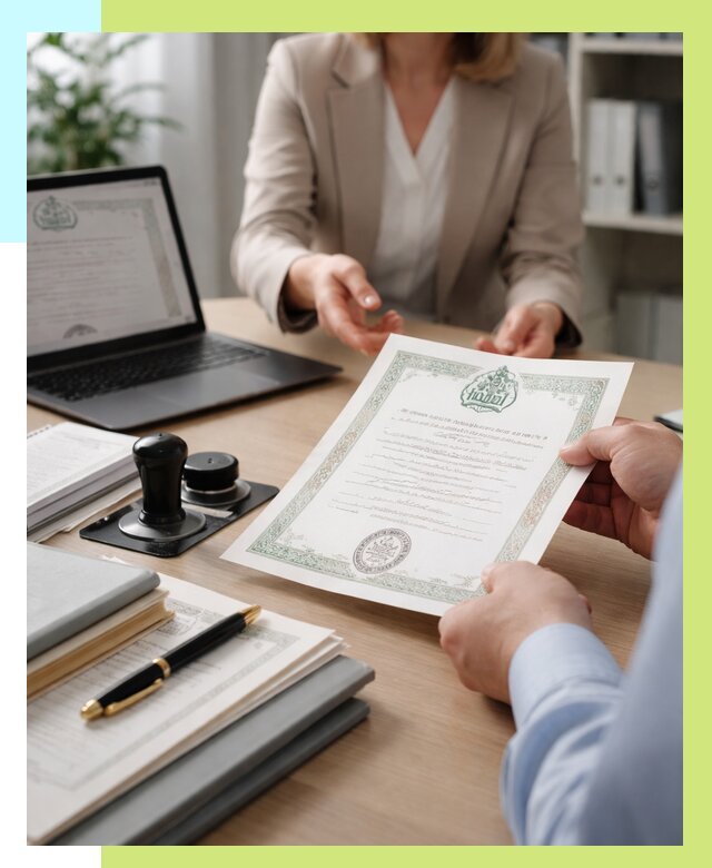 Халяль сертификат в Новоуральске, получить от 15312 р. | Алешин-Нву