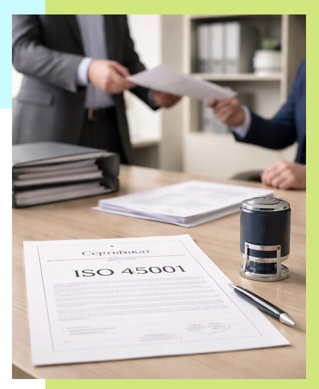 Сертификат ISO 45001 в Новоуральске под ключ от 45936 р. | Алешин-Нву