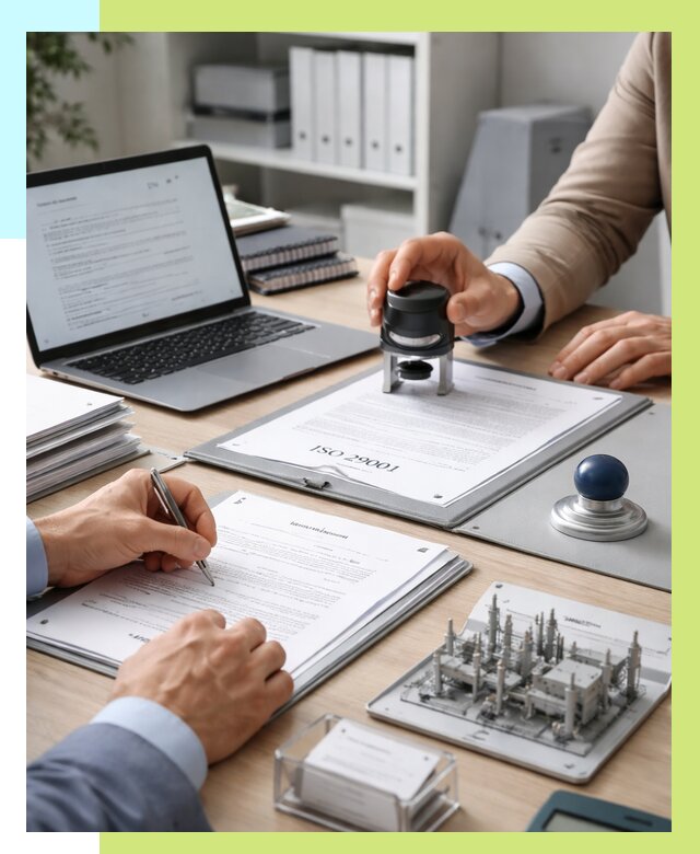 Сертификат ISO 29001 в Новоуральске под ключ от 76560 р. | Алешин-Нву