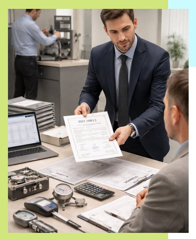 Выдача сертификата ISO 10012 по требованиям метрологии в Новоуральске