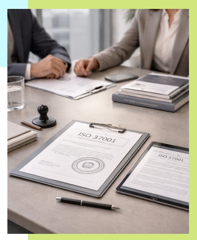Сертификат ISO 37001 в Новоуральске оформить от 122496 р. Алешин-Нву