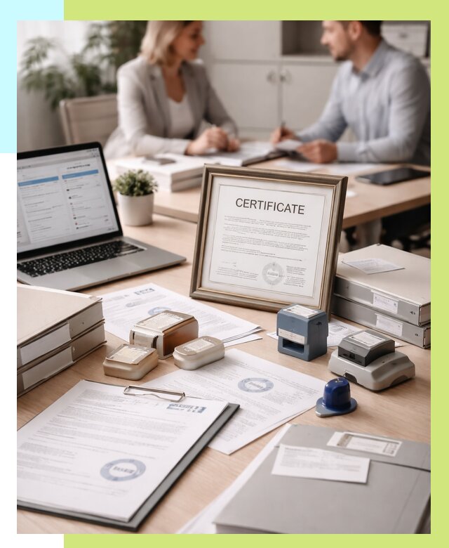 Сертификация компании в Новоуральске от 45936 р. | Алешин-Нву — заказ